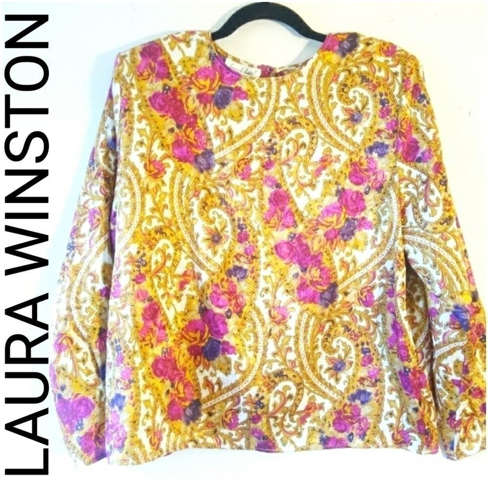 LAURA WINSTON BLOUSE